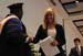 Dr. Darrin Thorton congratulating 2012 Phi Kappa Phi initiate #3.