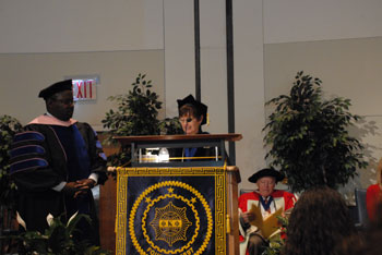 Drs. Darrin Thorton, Sharon Falcone Miller, & David Gold.